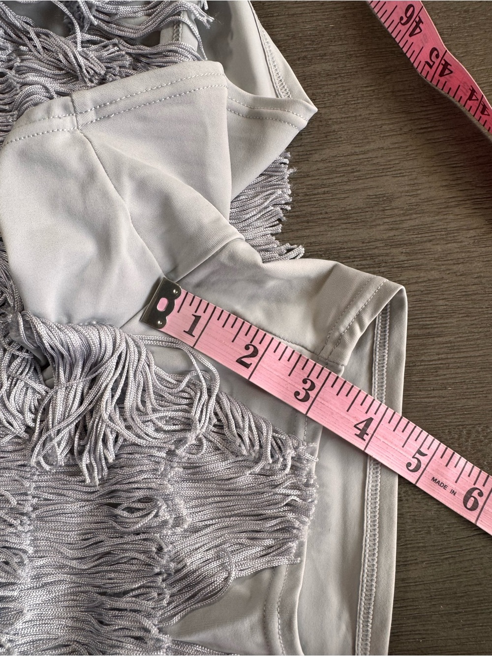 Weissman Big Girls Donāt Cry Silver Sequin Flapper Romper Dance Onesie M - Picture 9 of 10